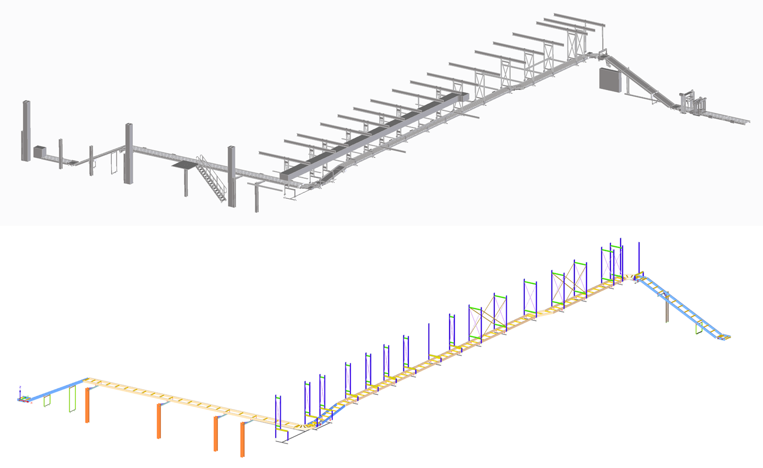 SUZUKI factory - conveyor system